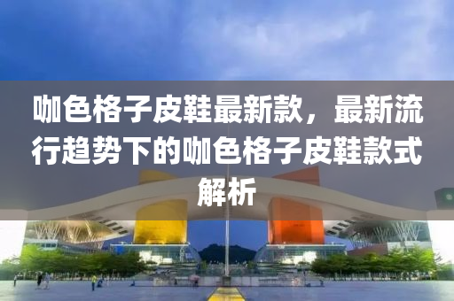 咖色格子皮鞋最新款，最新流行趨勢下的咖色格子皮鞋款式解析液壓動力機(jī)械,元件制造