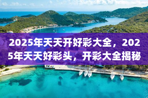 2025年天天開好彩大全，2025年天天好液壓動力機(jī)械,元件制造彩頭，開彩大全揭秘