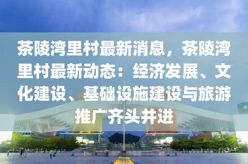 茶陵灣里村最新消息，茶陵灣里村最新動態(tài)：經(jīng)濟發(fā)展、文化建設(shè)、基礎(chǔ)設(shè)施建設(shè)與旅游推廣齊頭并進