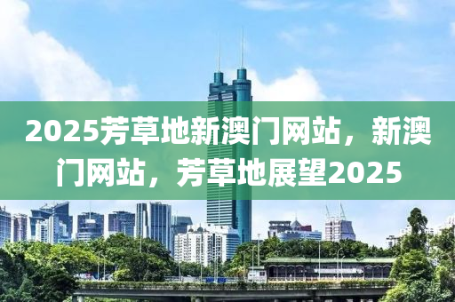 2025芳草地新澳門(mén)網(wǎng)站，新澳門(mén)網(wǎng)站，芳草地展望2025液壓動(dòng)力機(jī)械,元件制造