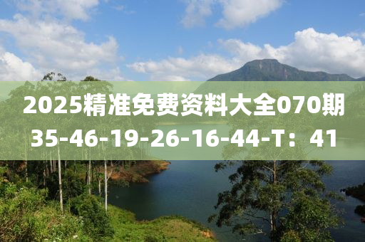 2025精準(zhǔn)免費(fèi)資料大全070期35-46-19-26-液壓動(dòng)力機(jī)械,元件制造16-44-T：41