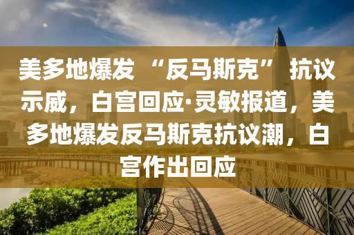 美多地爆發(fā) “反馬斯克” 抗議示威，白宮回應(yīng)·靈敏報(bào)道，美多地爆發(fā)反馬斯克抗議潮，白宮作出回應(yīng)液壓動(dòng)力機(jī)械,元件制造