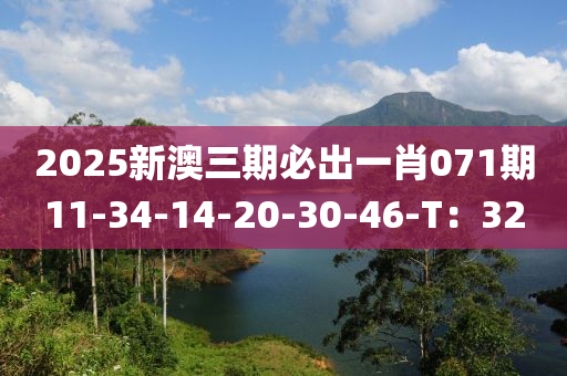 2025新澳三期必出一肖071期11-34-14-20-3液壓動(dòng)力機(jī)械,元件制造0-46-T：32