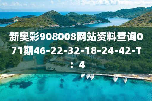 新奧彩908008網(wǎng)站資料查詢071期46-22-32-18-24-42-T：4