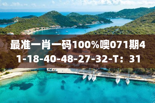 最準(zhǔn)一肖一碼100%噢071期液壓動力機(jī)械,元件制造41-18-40-48-27-32-T：31