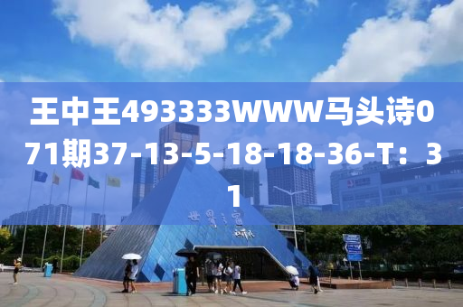 王中王493333WWW馬頭詩071期37-13-5-液壓動力機械,元件制造18-18-36-T：31