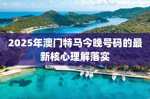 2025年澳門特馬今晚號碼的最新核心理解落實液壓動力機(jī)械,元件制造