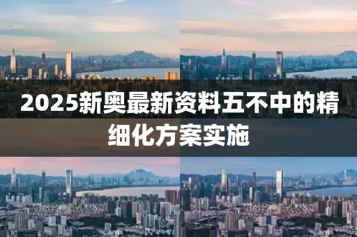 2025新奧最新資料五不中的精細(xì)化方案實(shí)施