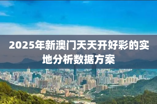 2025年新澳門天天開好彩的實地分析數(shù)據(jù)方案