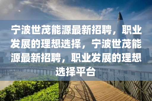 寧波世茂能源最新招聘，職業(yè)發(fā)展的理想選擇，寧波世茂能源最新招聘，職業(yè)發(fā)展的理想選擇平臺