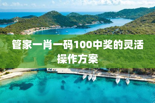 管家一肖一碼100中獎(jiǎng)的靈活操作方案