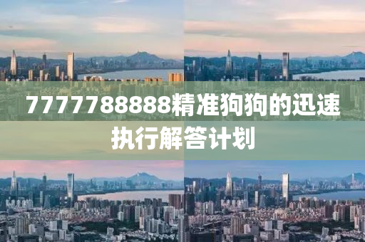 7777788888精準(zhǔn)狗狗的迅速執(zhí)行解答計劃