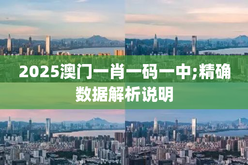 2025澳門一肖一碼一中;精確數(shù)據(jù)解析說明