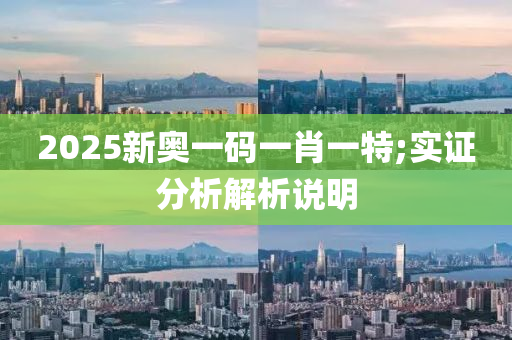 2025新奧一碼液壓動力機械,元件制造一肖一特;實證分析解析說明