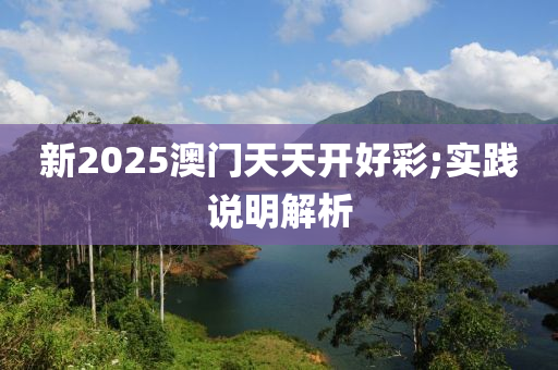 新2025澳門(mén)天天開(kāi)好彩;實(shí)踐說(shuō)明解析