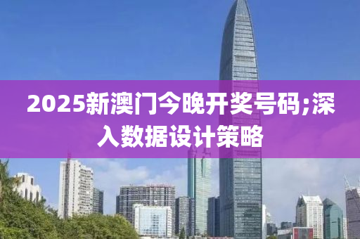 2025新澳門今晚開獎號碼;深入數(shù)據(jù)設(shè)計策略