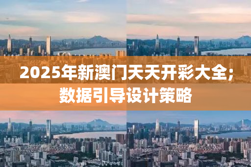 2025年新澳門天天開彩大全;數(shù)據(jù)引導(dǎo)設(shè)計策略液壓動力機械,元件制造