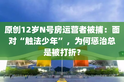 原創(chuàng)12歲N號房運營者被捕：面對“觸法少年”，為何懲治總是被打折？