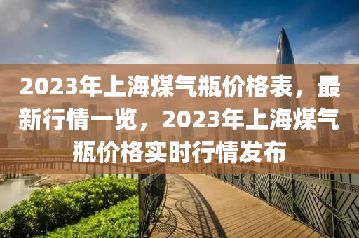 2023年上海煤氣瓶?jī)r(jià)格表，最新行情一覽，2023年上海煤氣瓶?jī)r(jià)格實(shí)時(shí)行情發(fā)布