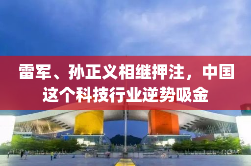 雷軍、孫正義相繼押注，中國這個科技行業(yè)逆勢吸金液壓動力機械,元件制造