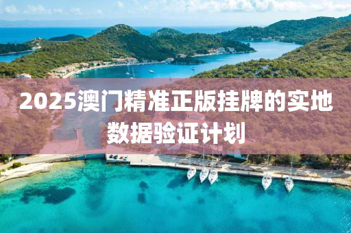 2025澳門精準正版掛牌的實地數(shù)據(jù)驗證計劃