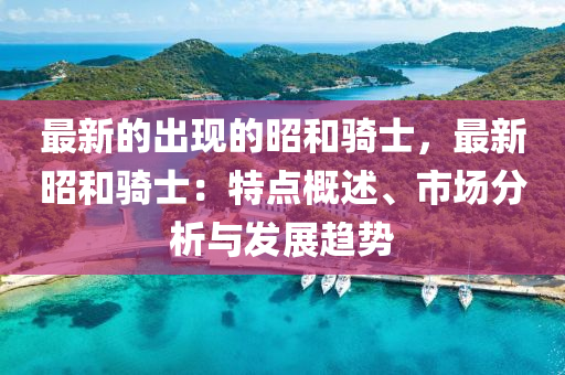 最新的出現的昭和騎士，最新昭和騎士：特點概述、市場分析與發(fā)展趨勢液壓動力機械,元件制造