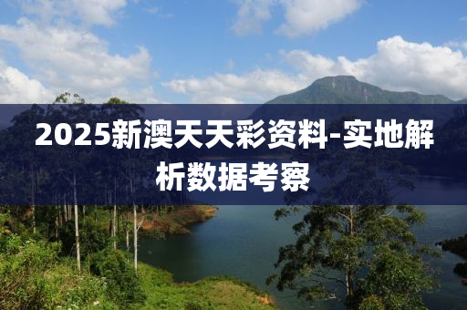 2025新澳天天彩資料-實地解析數(shù)據(jù)考察液壓動力機械,元件制造