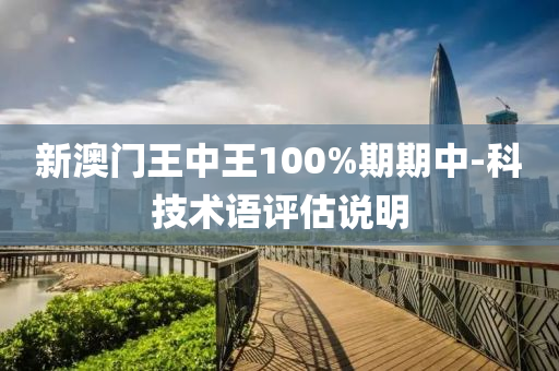 新澳門王中王100%期期中-科技術(shù)語評估說明