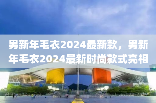 男新年毛衣2024最新款，男新年毛衣2024最新時尚款式亮相