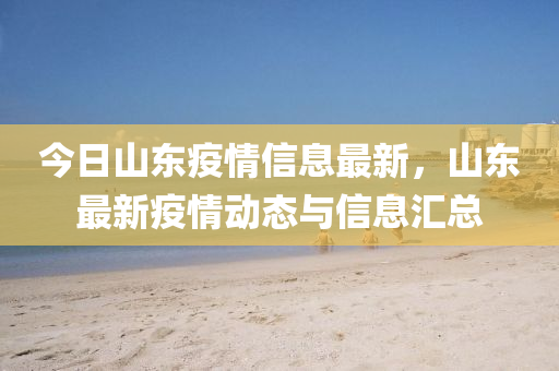 今日山東疫情信息最新，山東最新疫情動態(tài)與信息液壓動力機械,元件制造匯總