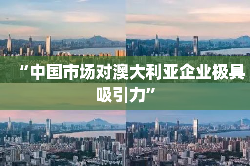 “中國市場對澳大利亞企業(yè)極具吸引力”