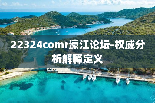 22324comr濠江論壇-權(quán)威分析解釋定義