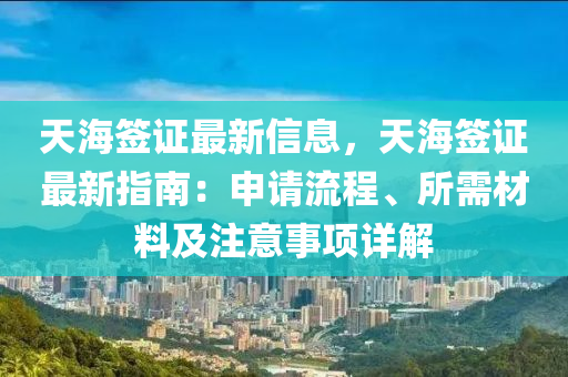 天海簽證最新信息，天海簽證最新指南：申請流程、所需材料及注意事項詳解