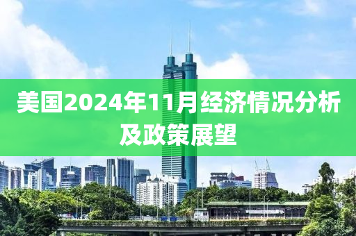 美國(guó)2024年11月經(jīng)濟(jì)情況分析及政策展望