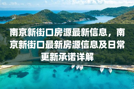 南京新街口房源最新信息，南京新街口最新房源信息及日常更新承諾詳解