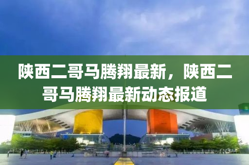 陜西二哥馬騰翔最新，陜西二哥馬騰翔液壓動力機械,元件制造最新動態(tài)報道