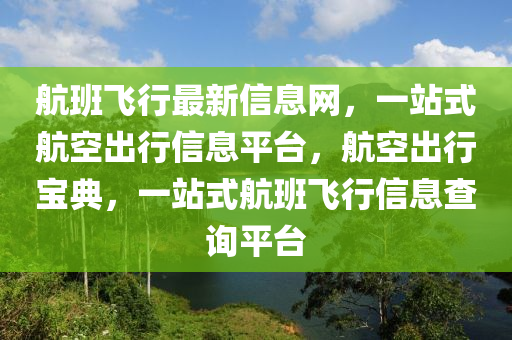 航班飛行最新信息網(wǎng)，一站式航空出行信息平臺，航空出行寶典，一站式航班飛行信息查詢平臺