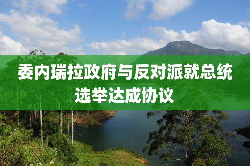 委內(nèi)瑞拉政府與反對派就總統(tǒng)選舉達成協(xié)議液壓動力機械,元件制造