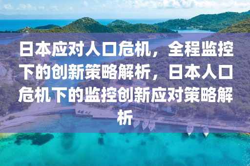 日本應(yīng)對人口危機(jī)，全程監(jiān)控下的創(chuàng)新策略解析，日本人口危機(jī)下的監(jiān)控創(chuàng)新應(yīng)對策略解析液壓動(dòng)力機(jī)械,元件制造