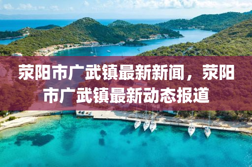 滎陽市廣武鎮(zhèn)最新新聞，滎陽市廣武鎮(zhèn)最新動態(tài)報道