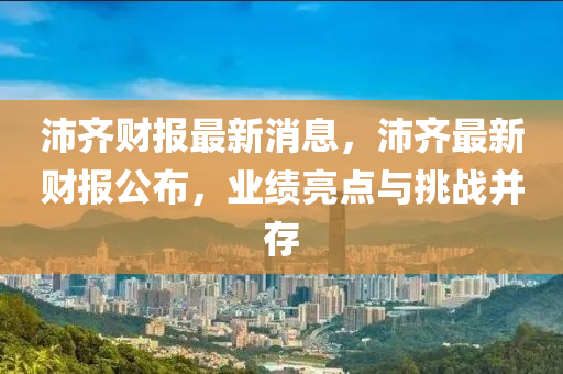 沛齊財報最新消息，液壓動力機械,元件制造沛齊最新財報公布，業(yè)績亮點與挑戰(zhàn)并存