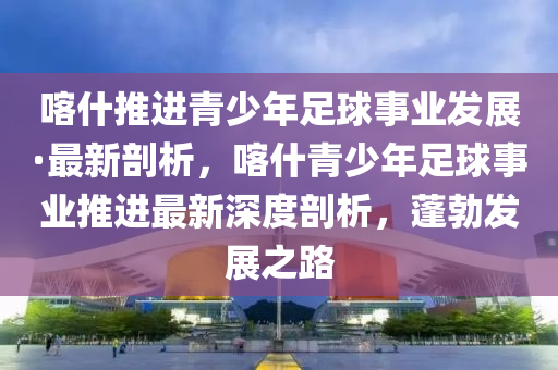 喀什推進(jìn)青少年足球事業(yè)發(fā)展·最新剖析，喀什青少年足球事業(yè)推進(jìn)最新深度剖析，蓬勃發(fā)展之路液壓動(dòng)力機(jī)械,元件制造