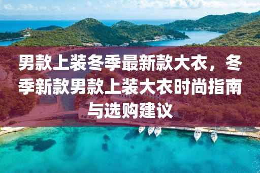 男款上裝冬季最新款大衣，冬季新款男款上裝大衣時尚指南與選購建議