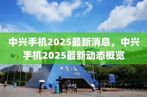 中興手機(jī)2025最新消息，中興手機(jī)2025最新動態(tài)概覽液壓動力機(jī)械,元件制造