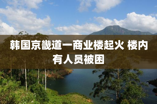 韓國京畿道一商業(yè)樓起火 樓內(nèi)有人員被困液壓動力機械,元件制造