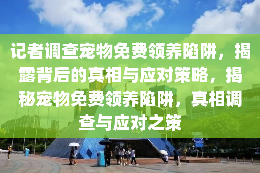 記者調(diào)查寵物免費(fèi)領(lǐng)養(yǎng)陷阱，揭露背后的真相與應(yīng)對(duì)策略，揭秘寵物免費(fèi)領(lǐng)養(yǎng)陷阱，真相調(diào)查與應(yīng)對(duì)之策