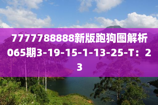 7777788888新版跑狗圖解析065期3-19-15-1-13-25-T：23