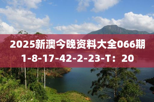 2025新澳今晚資料大全066期1-8-17-42-2-23-T：液壓動力機械,元件制造20