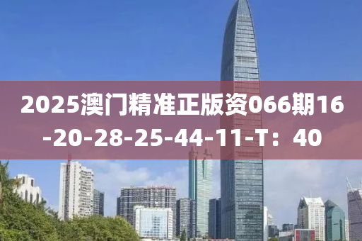 2025澳門精準正版資066期16-20液壓動力機械,元件制造-28-25-44-11-T：40