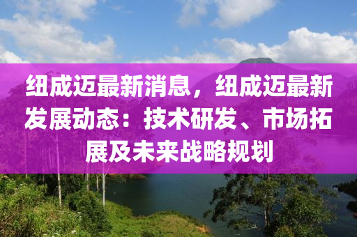 紐成邁最新消息，紐成邁最新發(fā)展動態(tài)：技術研發(fā)、市場拓展及未來戰(zhàn)略規(guī)劃液壓動力機械,元件制造